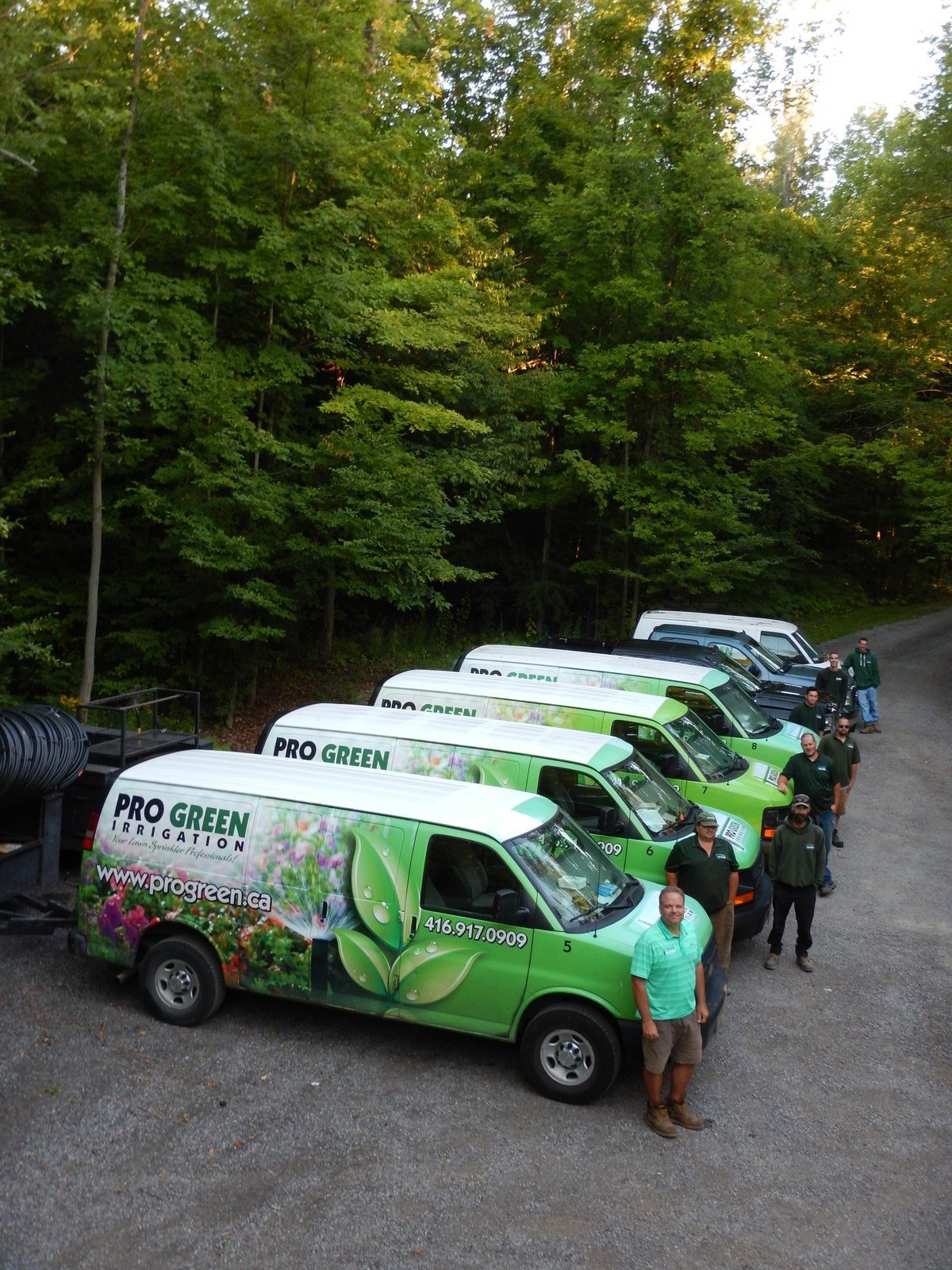Pro Green Irrigation service van